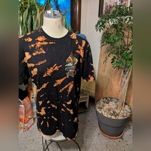 Men's Harley Davidson Orlando Eagle Tie Dye SS Tee Sz Med  By Biker Built